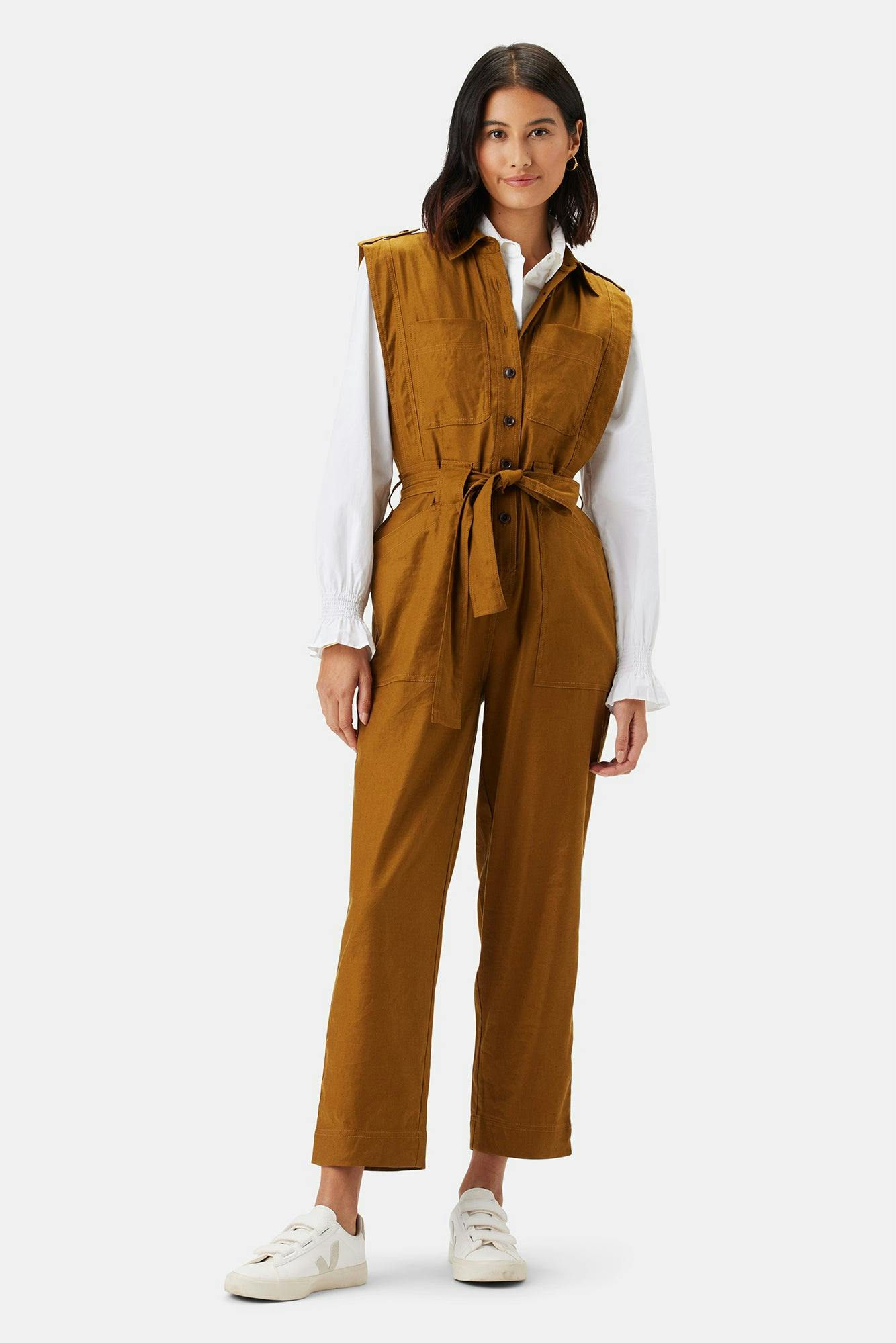 Sustainably Made Utility Jumpsuit - Sustainable Jumpsuits