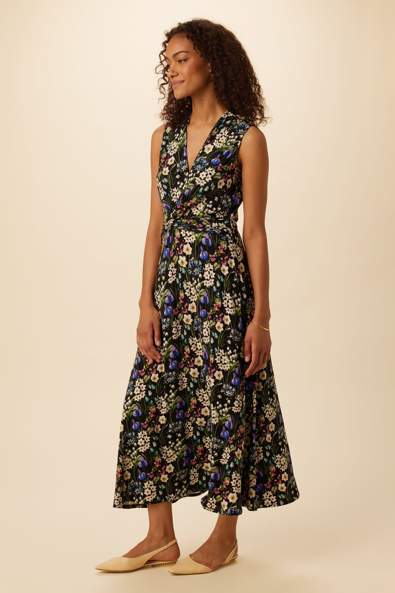 Olive Viscose Knit Dress - Summer 
